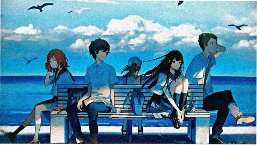饭团动漫轮播图：奶咖色里程牌写着作品档案编号