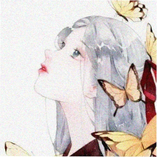 饭团动漫读者来稿作者林九的头像插画